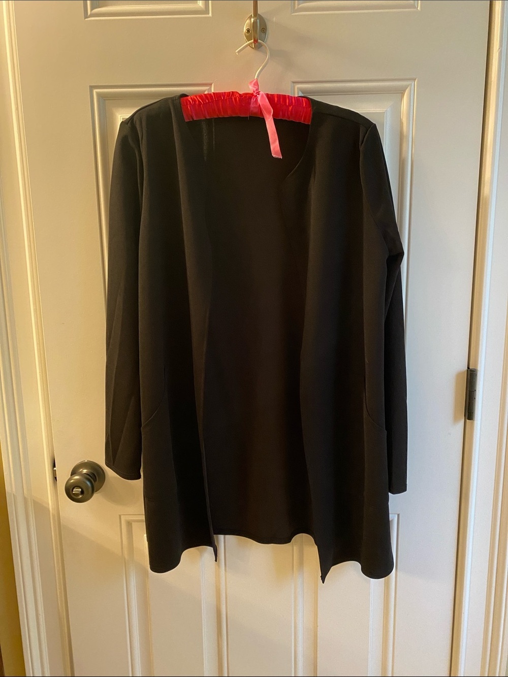 Shein Black Open-Front Women's Dress Jacket - Classic Layer
